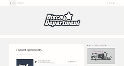 Desktop Screenshot of disco-department.com