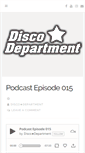 Mobile Screenshot of disco-department.com